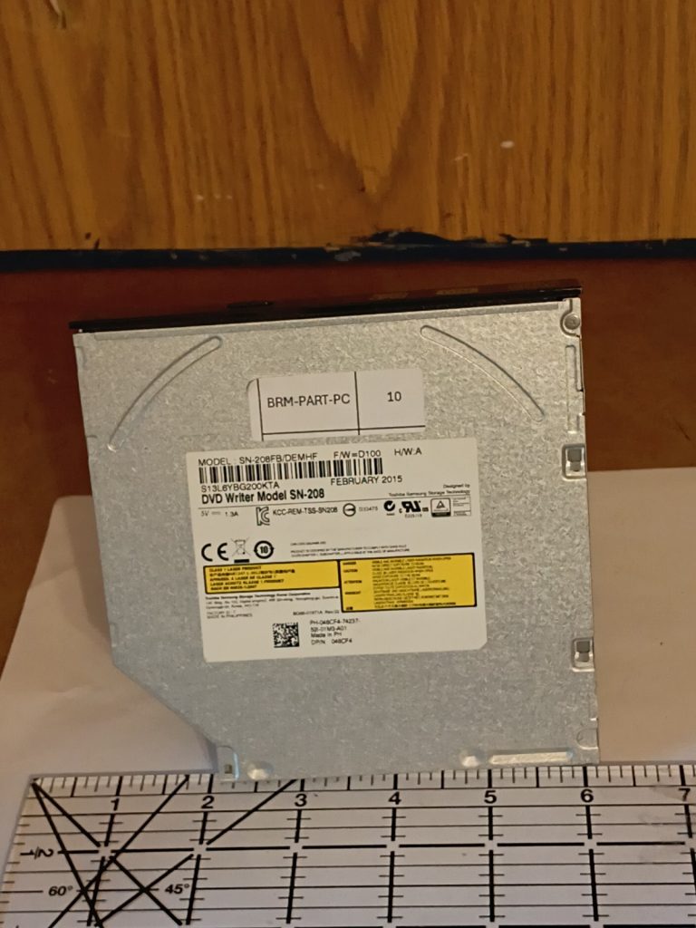 Dell TSST slim internal DVD-RW optical drive