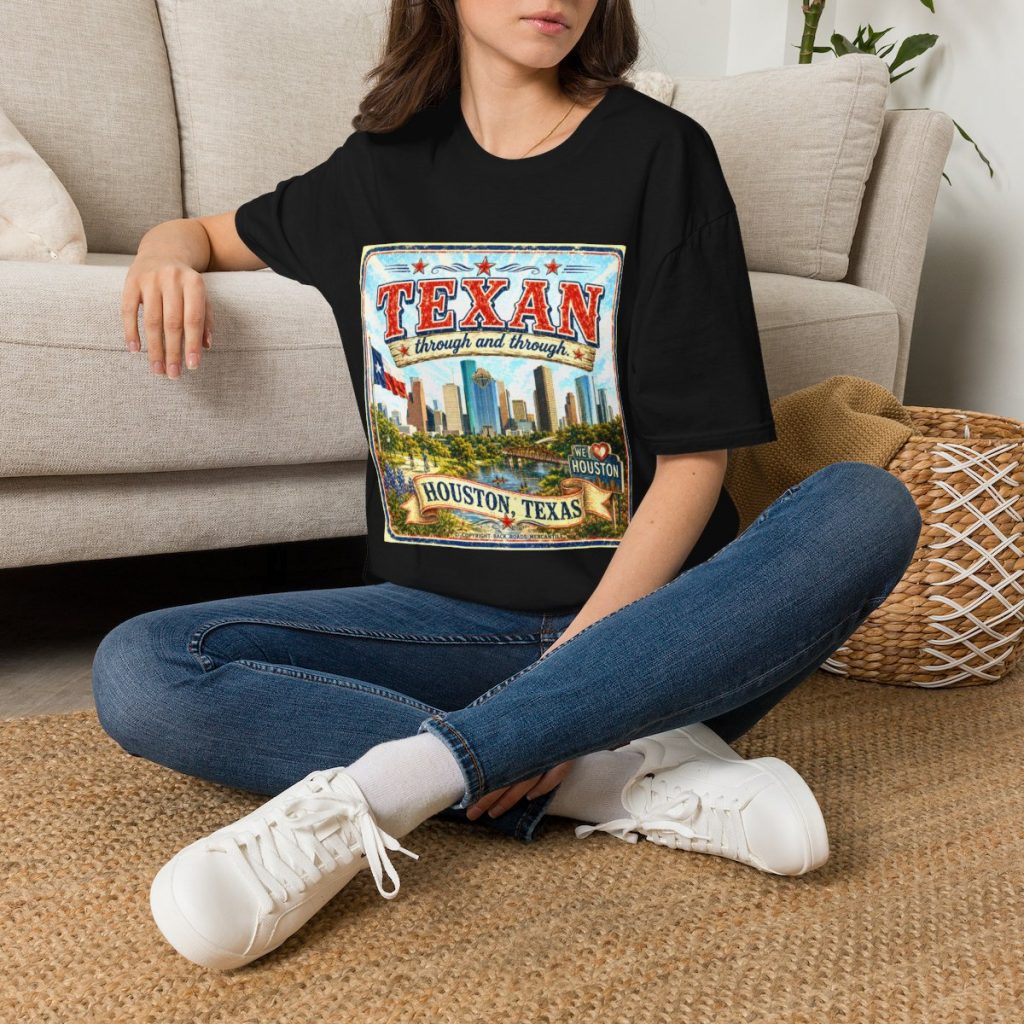 Houston Texas ceramic coffee cup design