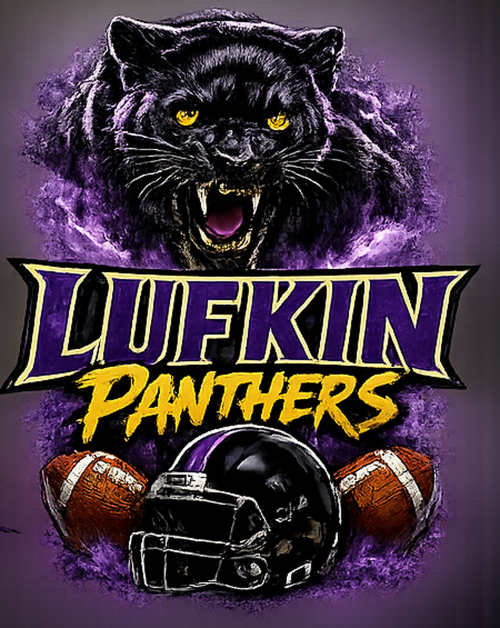 Lufkin Panthers Panther Football design