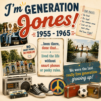 Generation Jones last really free generation collage