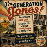 Generation Jones back road and muscle car design