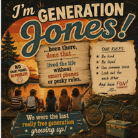 Generation Jones summer freedom design