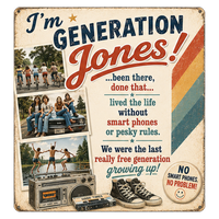 Generation Jones lived the life square collage