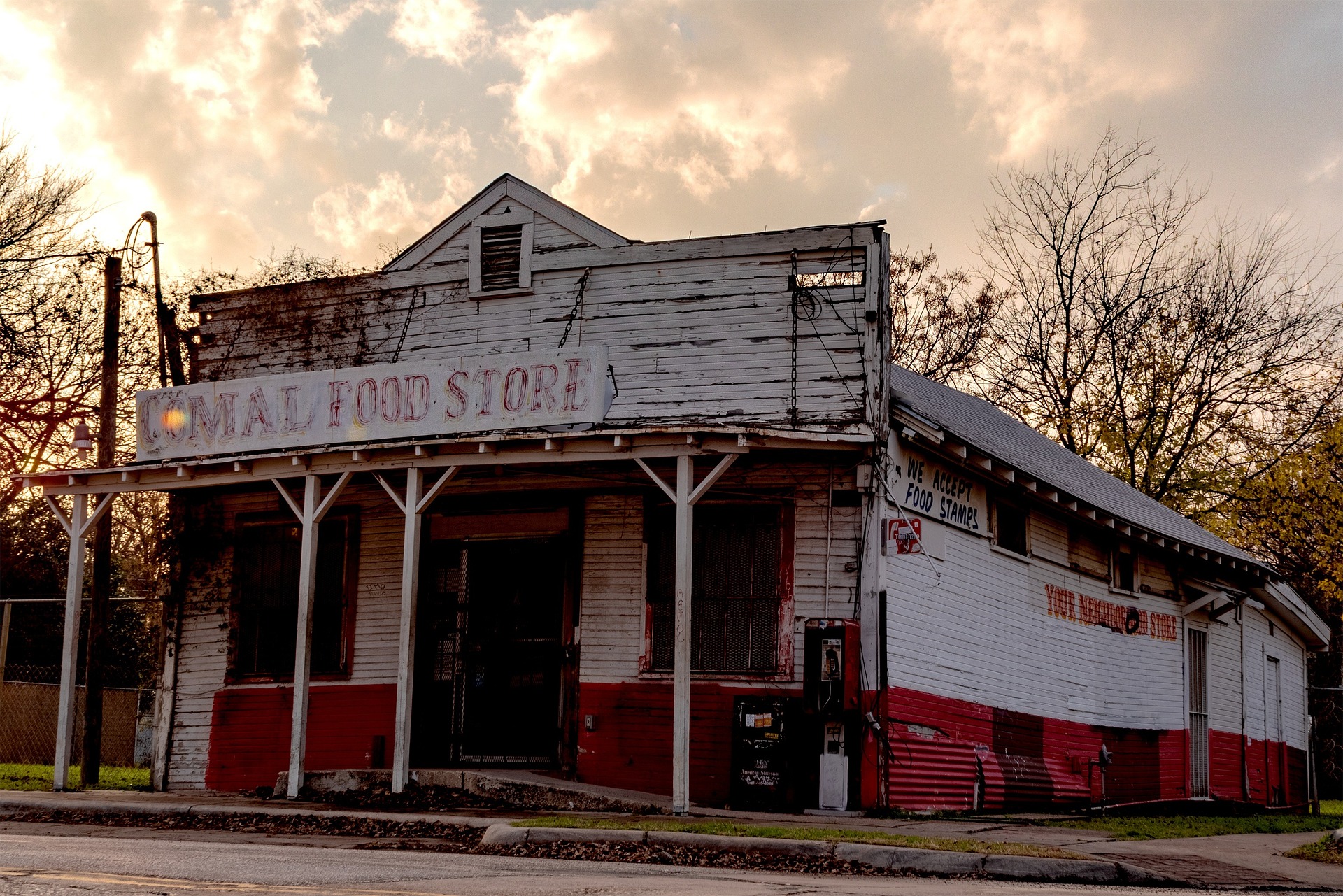 Historic small-town grocery store