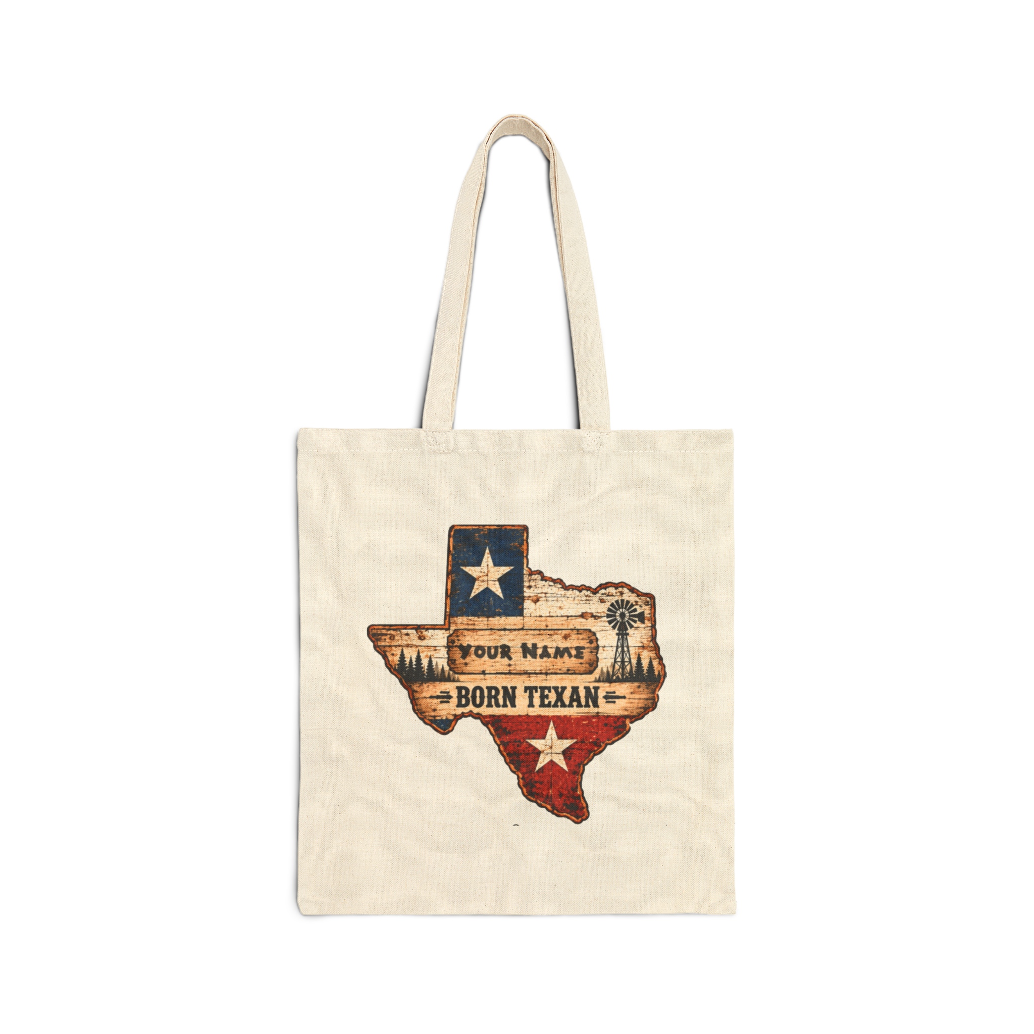 Born Texan bag mockup