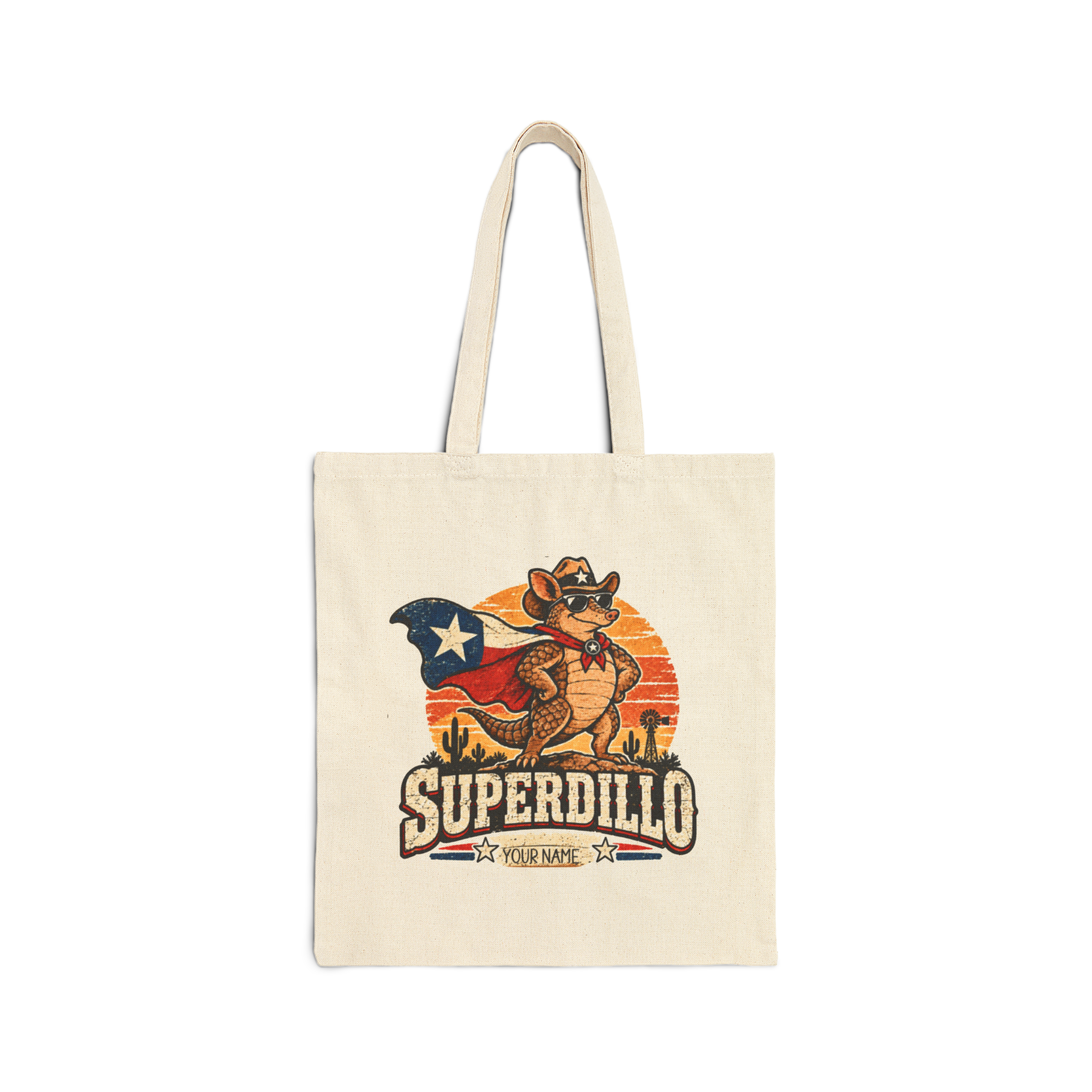 Superdillo design 1 bag mockup