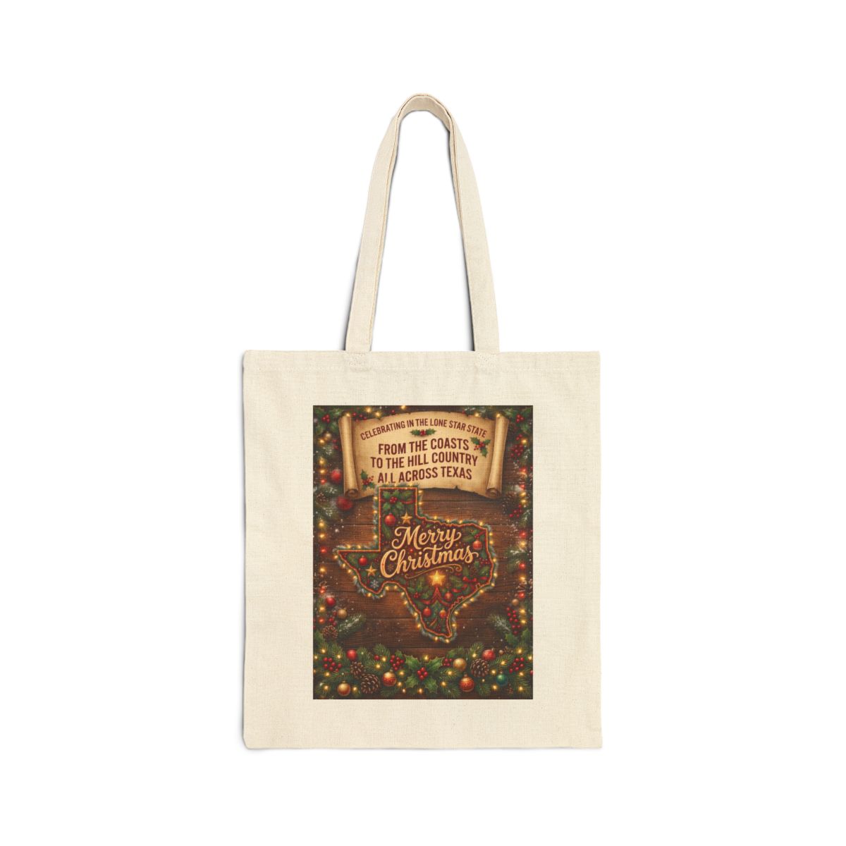 Merry Christmas Across Texas bag