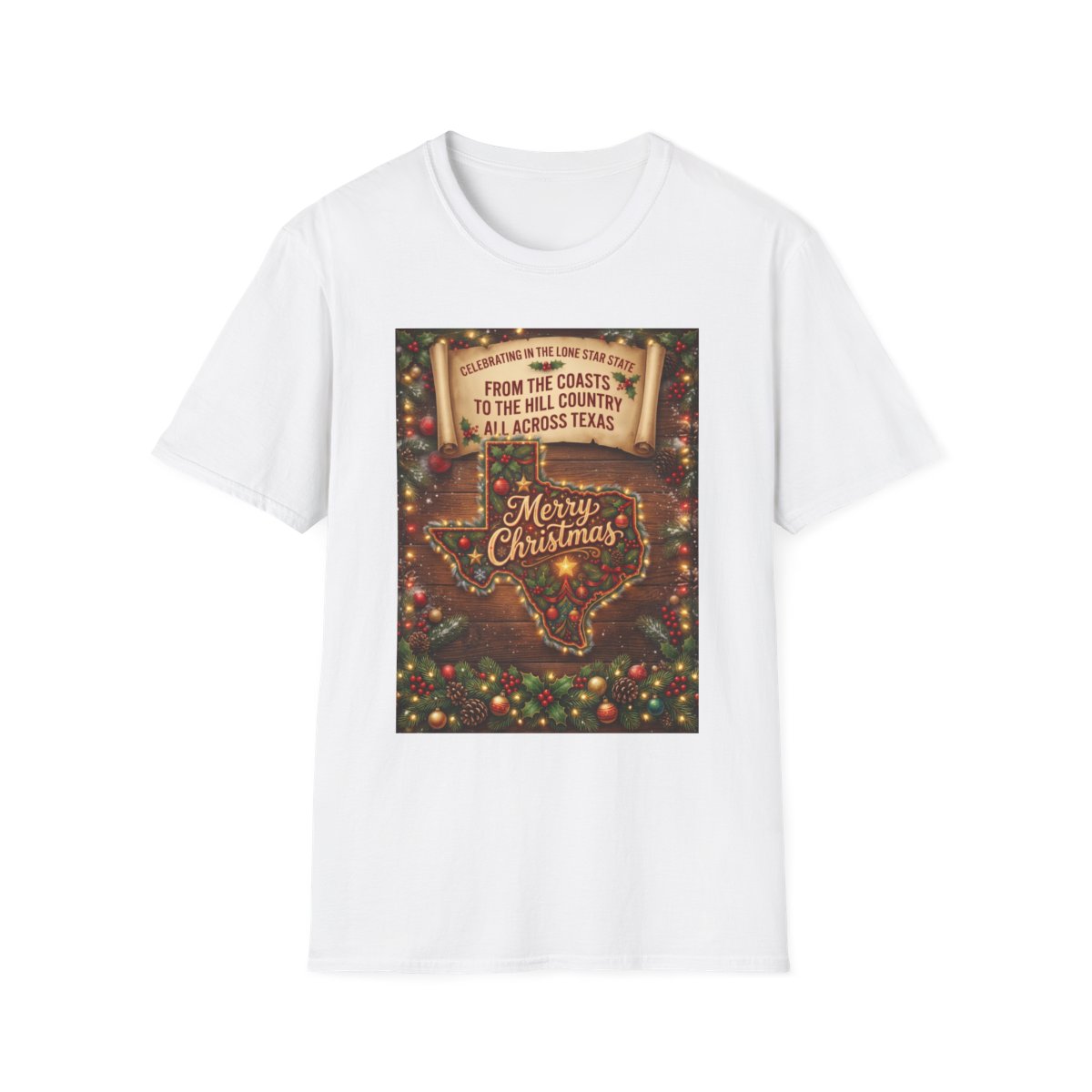 Merry Christmas Across Texas shirt