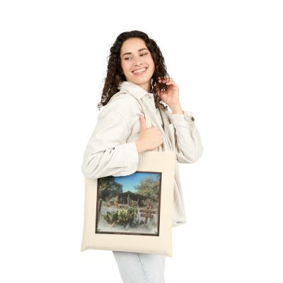 Texas Nativity bag mockup — alternate view