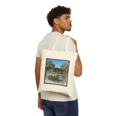 Texas Nativity bag mockup — alternate view