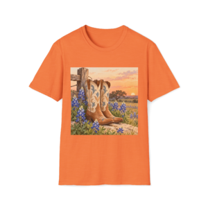Texas Boots T-Shirt mockup