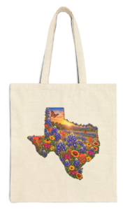 Butterflies and Sunrise Handbag mockup